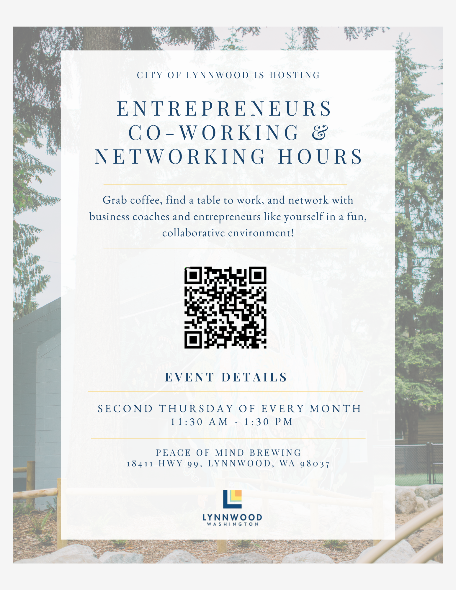 Event Promo Photo For Lynnwood Entrepreneurs Coworking & Networking Meetup